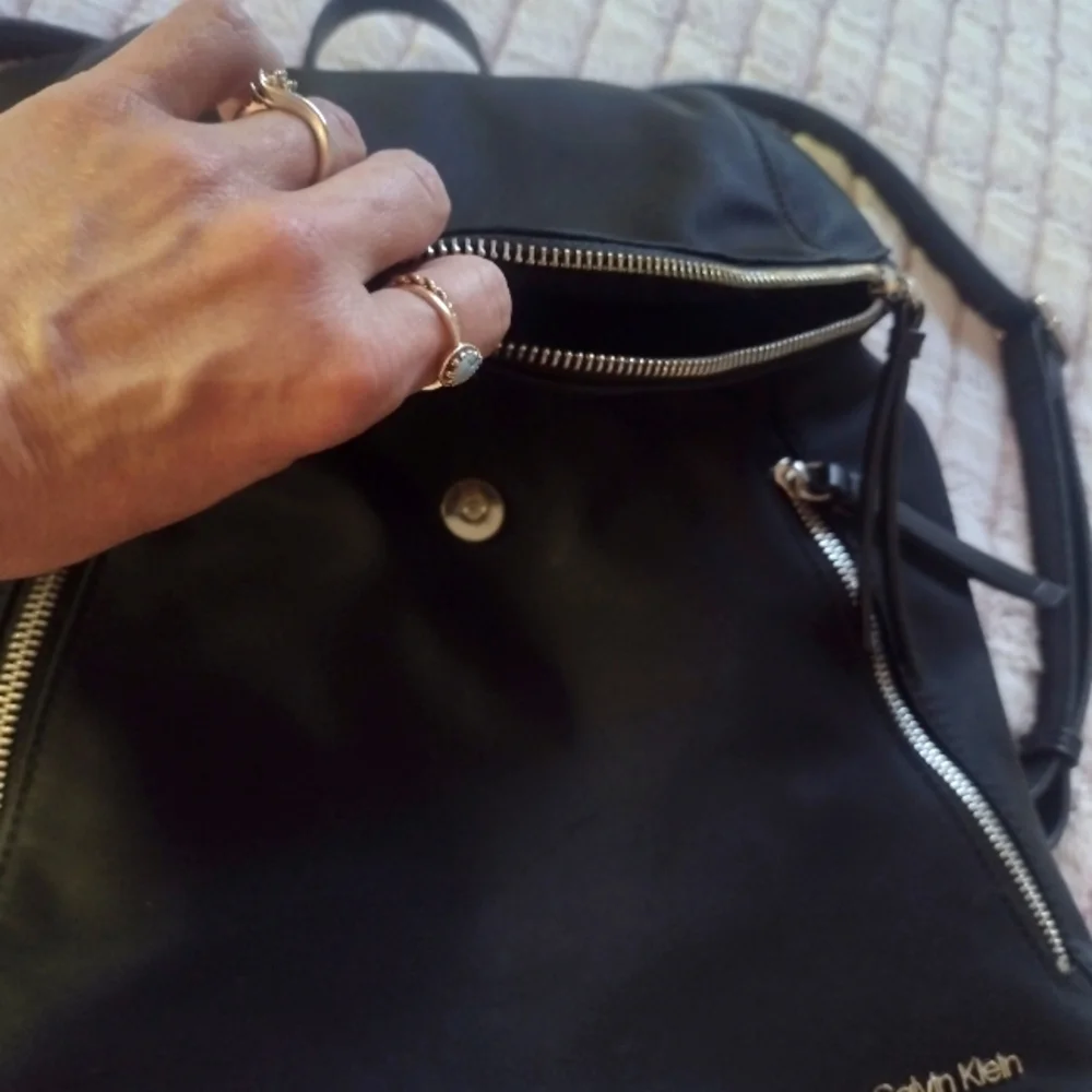 Calvin Klein Mini Backpack EUC - Picture 4 of 16
